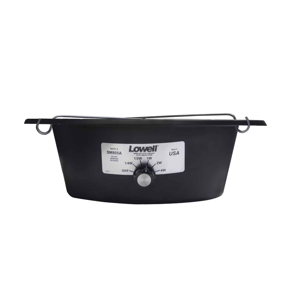 Lowell SM805A 8-in 12W Sound Masking Speaker, side