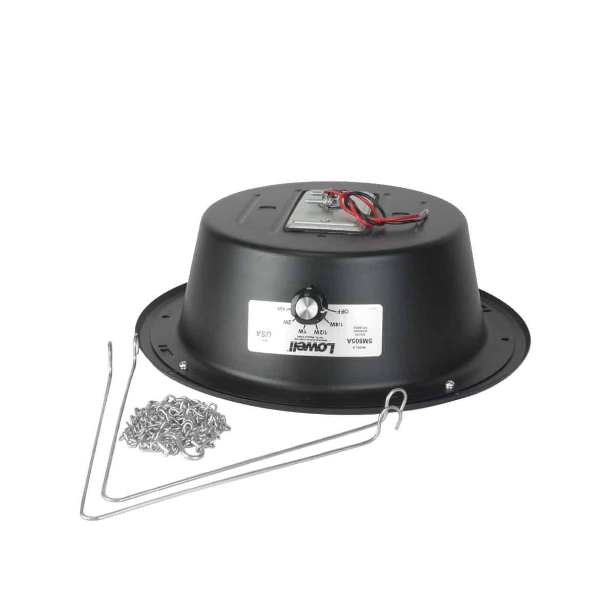 Lowell SM805A 8-in 12W Sound Masking Speaker, install kit
