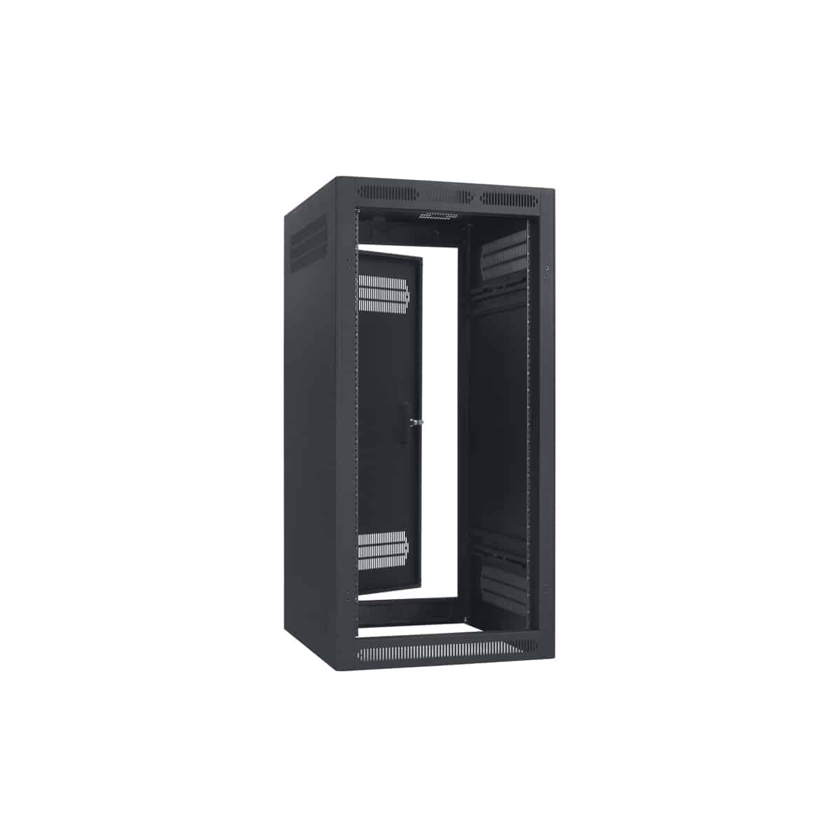 Lowell LER-2422 Enclosed Rack 24U × 22-in Deep