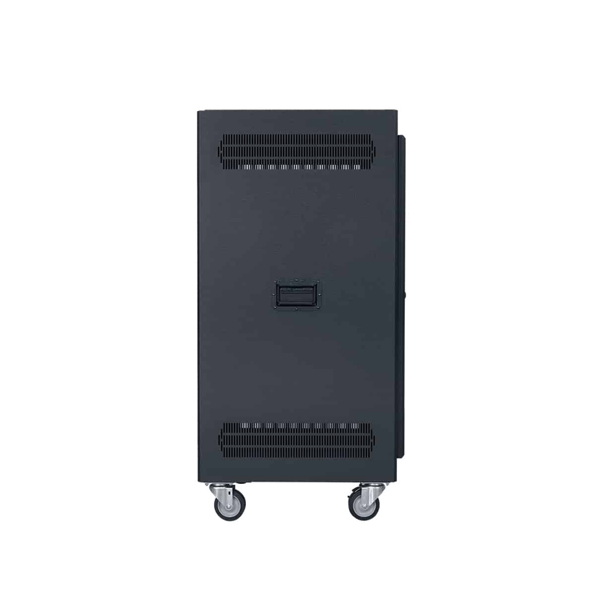 Lowell LPR-2122 Portable Rack 21U x 22-in Deep, side