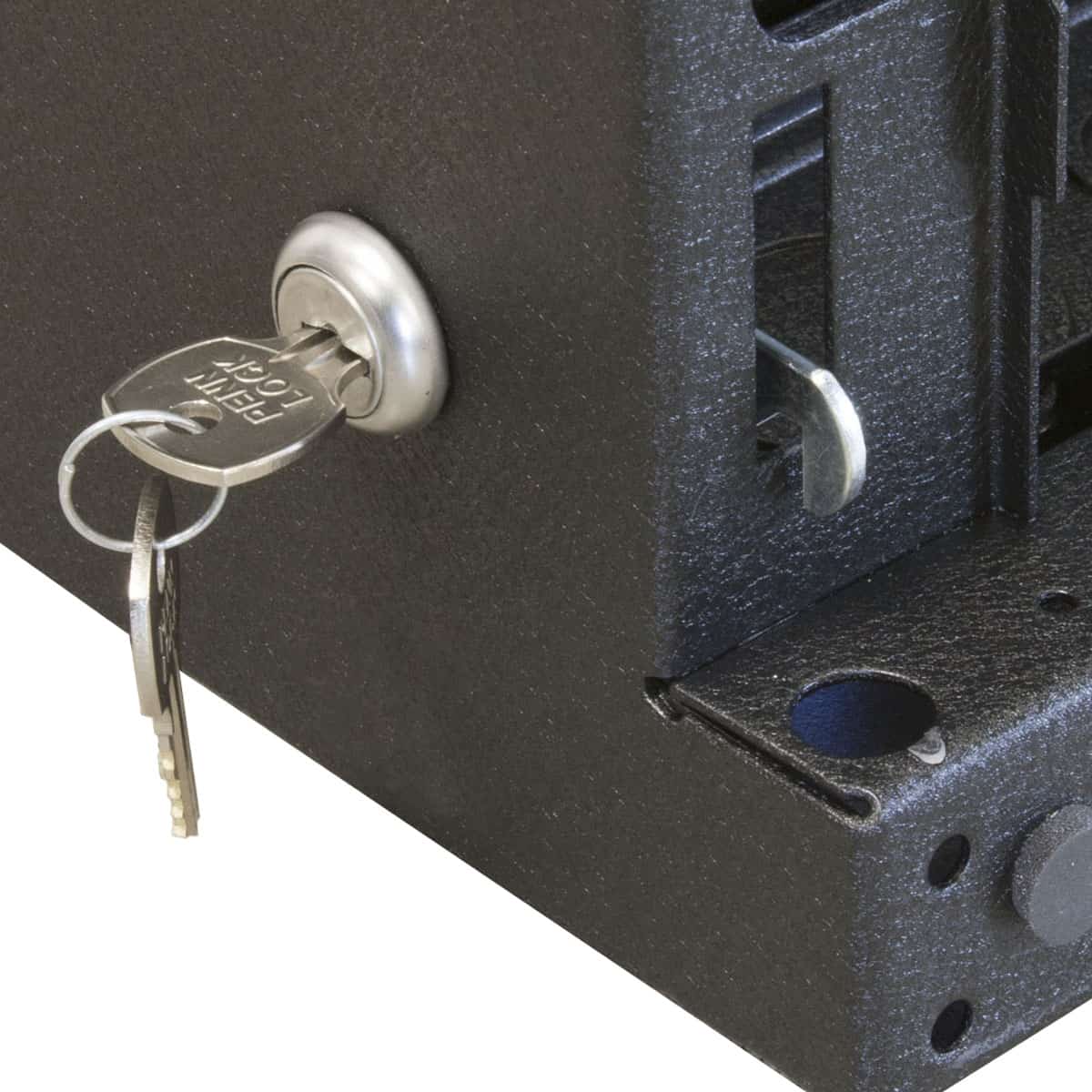 Lowell LWR-1223 Wall-mount Rack 12U × 23-in Deep, keyed lock