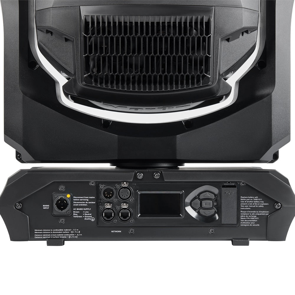 Martin MAC Ultra Wash - High Output LED Moving Head Wash Fixture, rear closeup