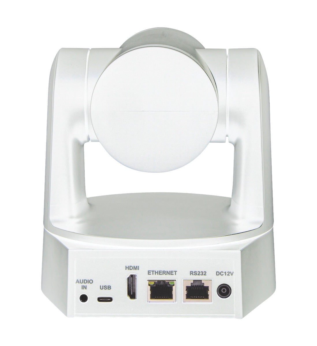 Marshall CV605-U3W - 5X PTZ HD Camera with USB-C, HDMI & IP, white, rear