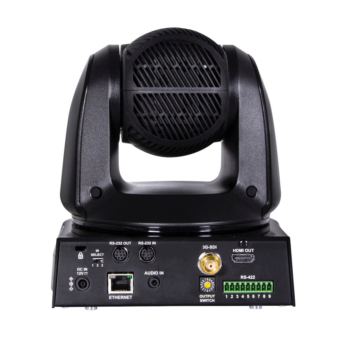 Marshall CV630-IP - Ultra-HD PTZ Video Camera with 30x Optical Zoom, black, rear