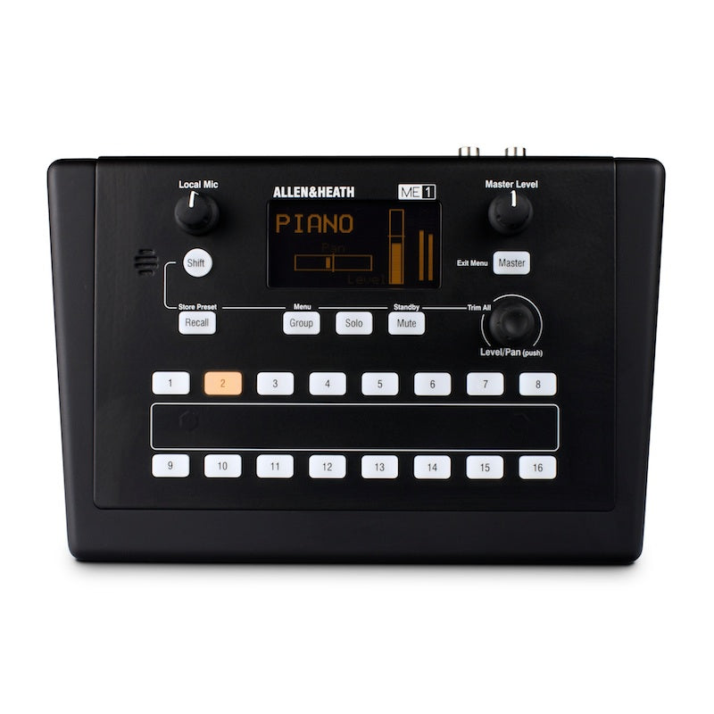 Allen & Heath ME-1 Personal Monitor Mixer, top