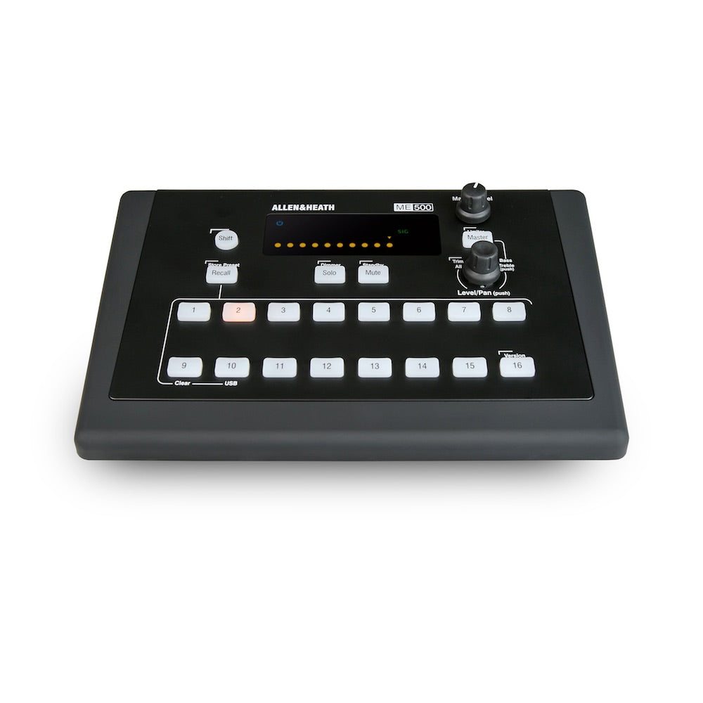 Allen & Heath ME-500 16-Channel Personal Mixer, front