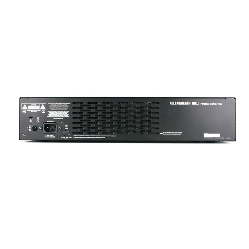 Allen & Heath ME-U 10-port PoE Monitor Hub, rear