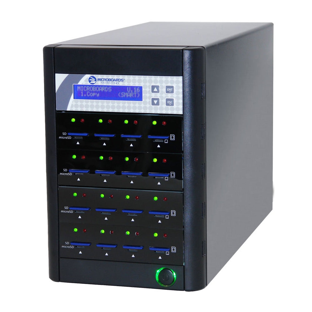Microboards CFD-SD-15 CopyWriter Flash Duplicator for SD/MicroSD, 15-Slot
