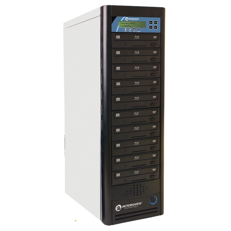 Microboards BD-PROV3-10 Blu-ray Duplicator with 1 read HDD/10 write drives
