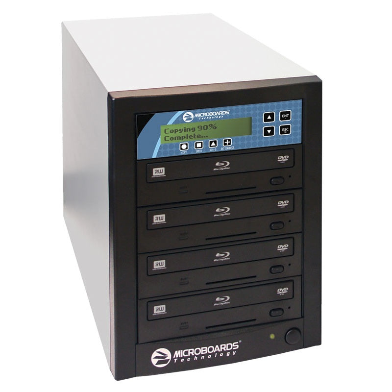 Microboards BD-PROV3-04 Blu-ray Duplicator with 1 read HDD/4 write drives