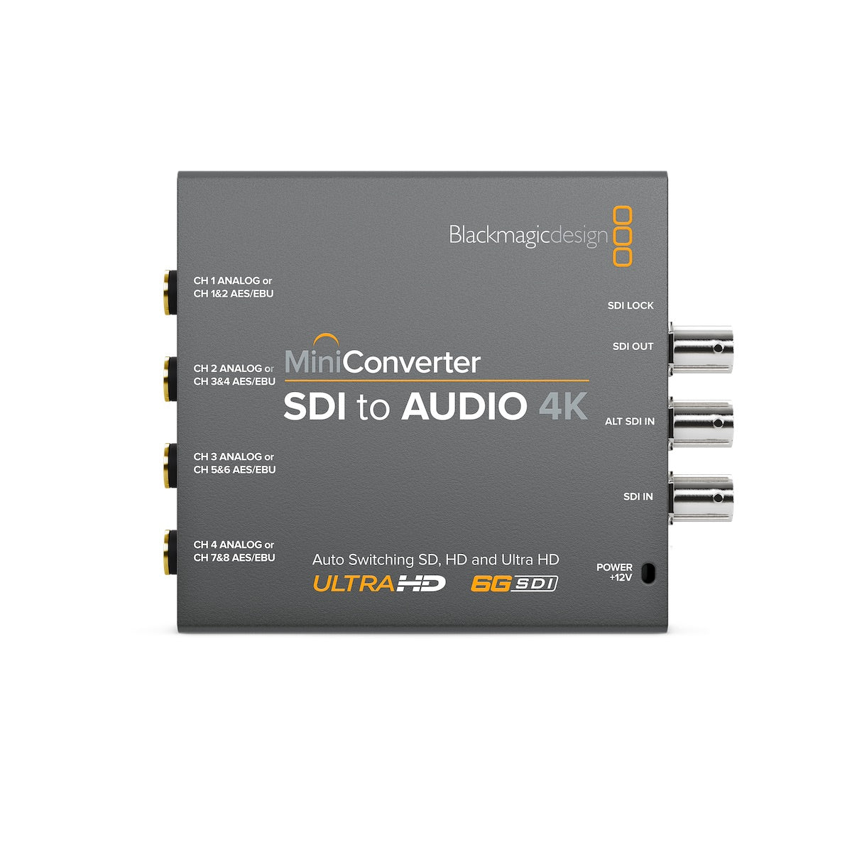 Blackmagic Design Mini Converter SDI to Audio 4K, front