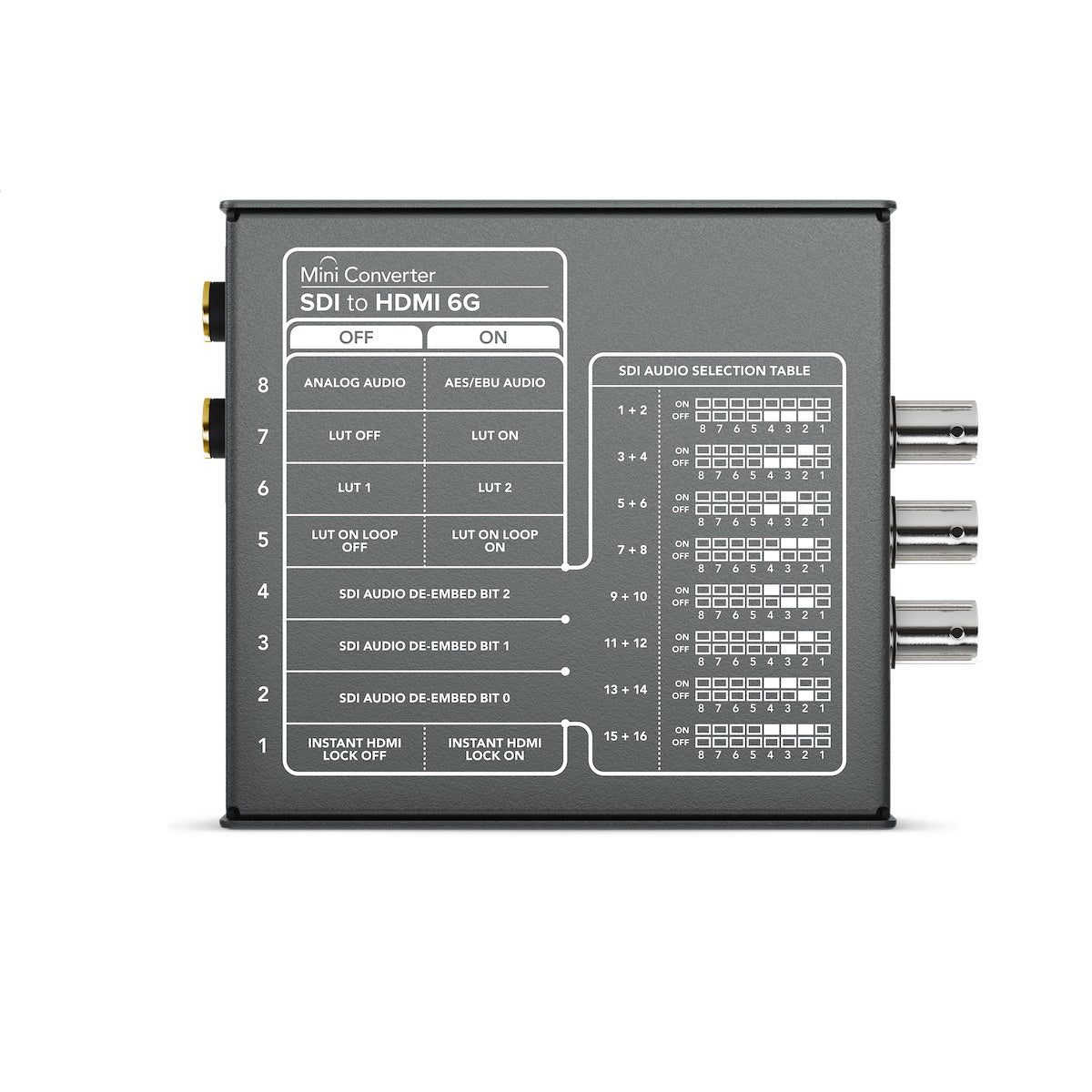 Blackmagic Design Mini Converter SDI to HDMI 6G, back