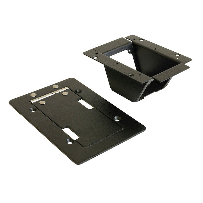 Ace Backstage Mini Stage Pocket, Heavy Duty Slant Panel Floor Box, components