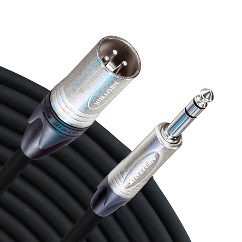 Rapco NBLC Neutrik TRS-XLRM Balanced Patch Cable