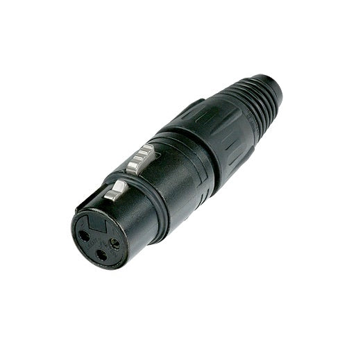 Neutrik NC3FX-B - 3-pole Female XLR Cable Connector