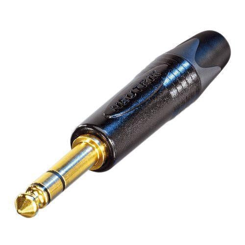 Neutrik NP3X-B - 3-pole TRS 1/4-inch Phone Plug