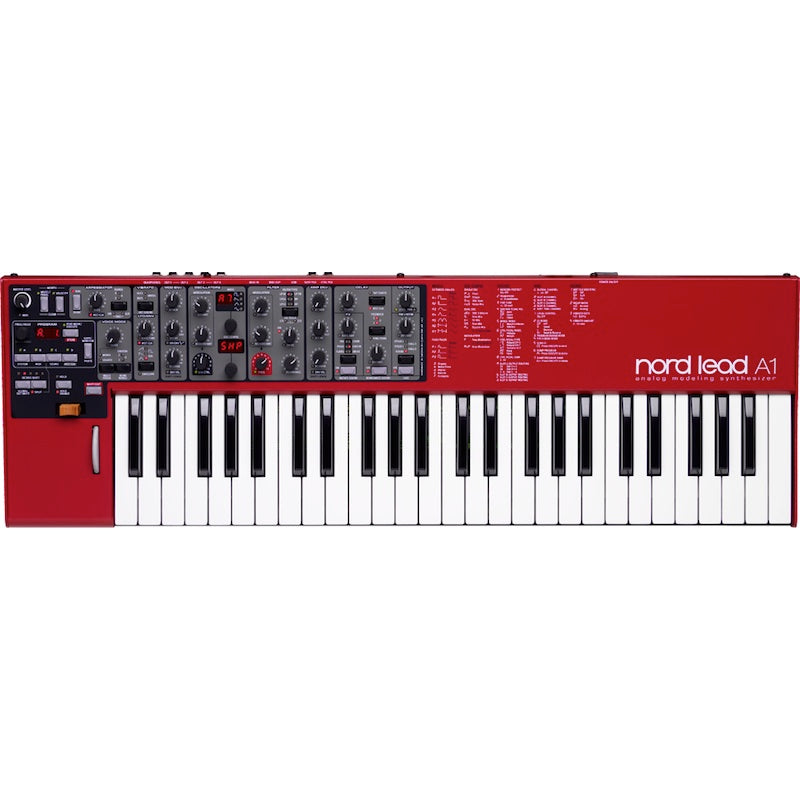 Nord Lead A1 Analog Modeling Synthesizer Keyboard, top