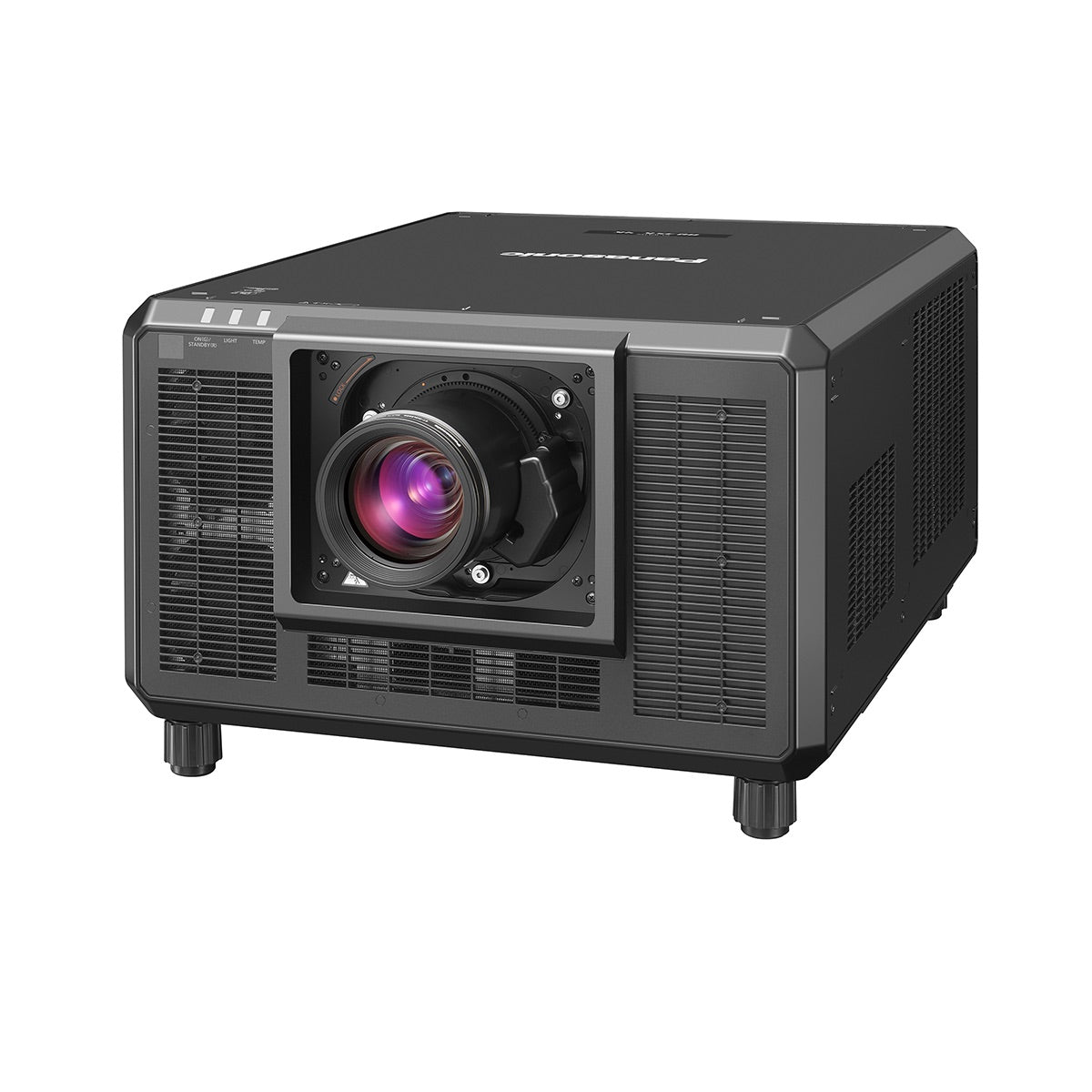 Panasonic PT-RQ35KU - 3-Chip DLP 4K Laser Projector, slant left