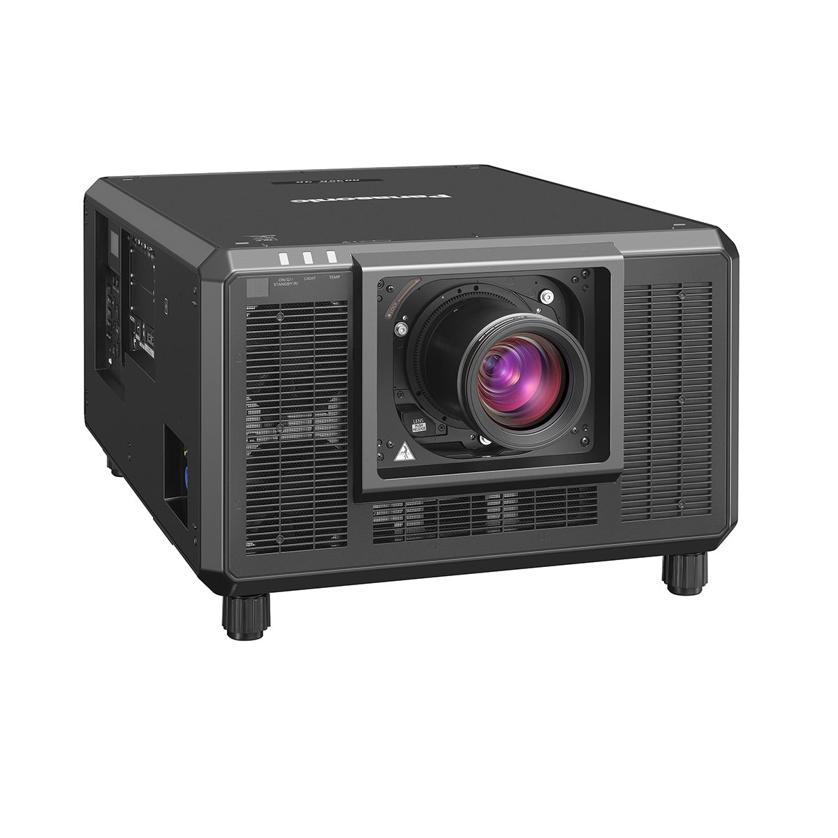 Panasonic PT-RQ35KU - 3-Chip DLP 4K Laser Projector, slant right