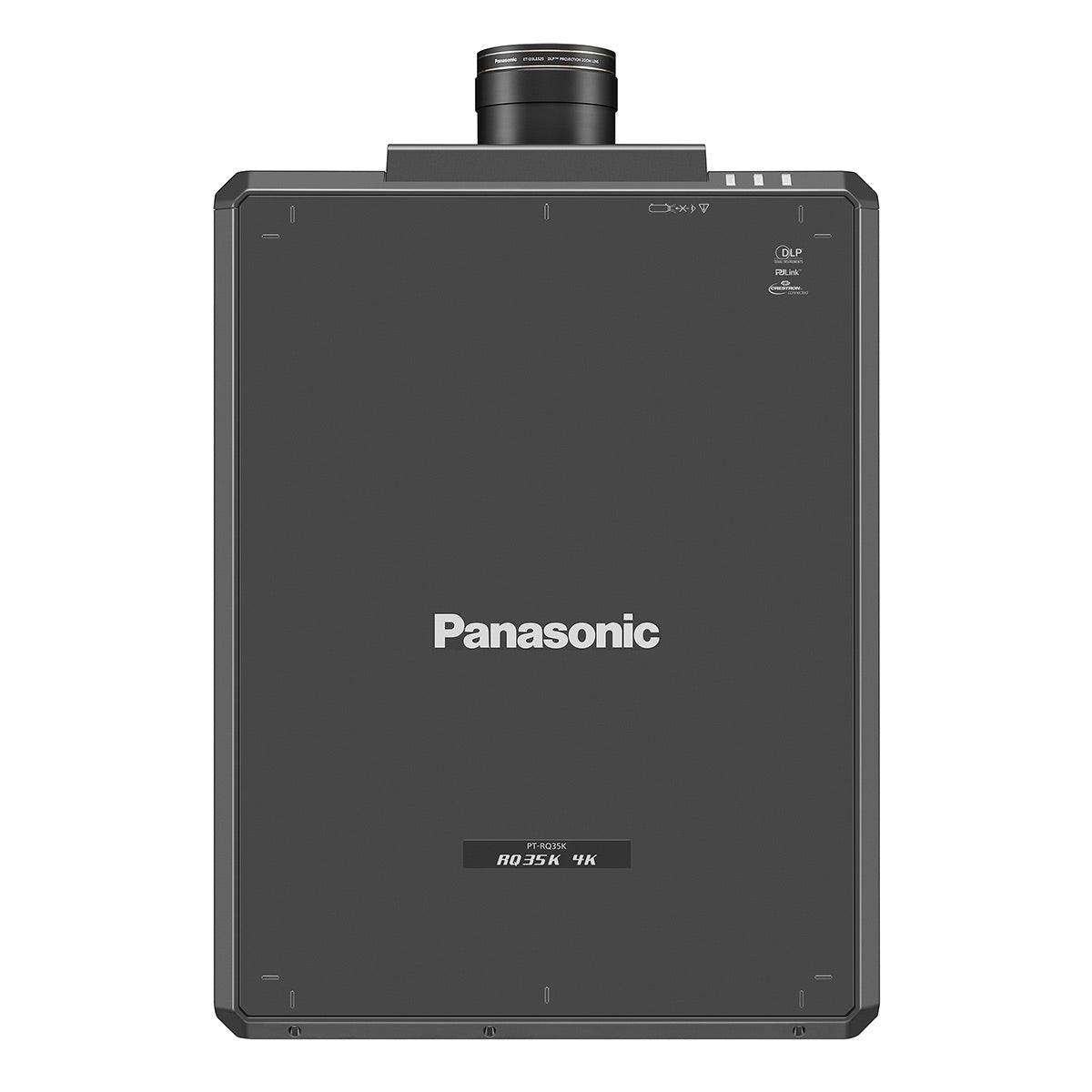 Panasonic PT-RQ35KU - 3-Chip DLP 4K Laser Projector, top