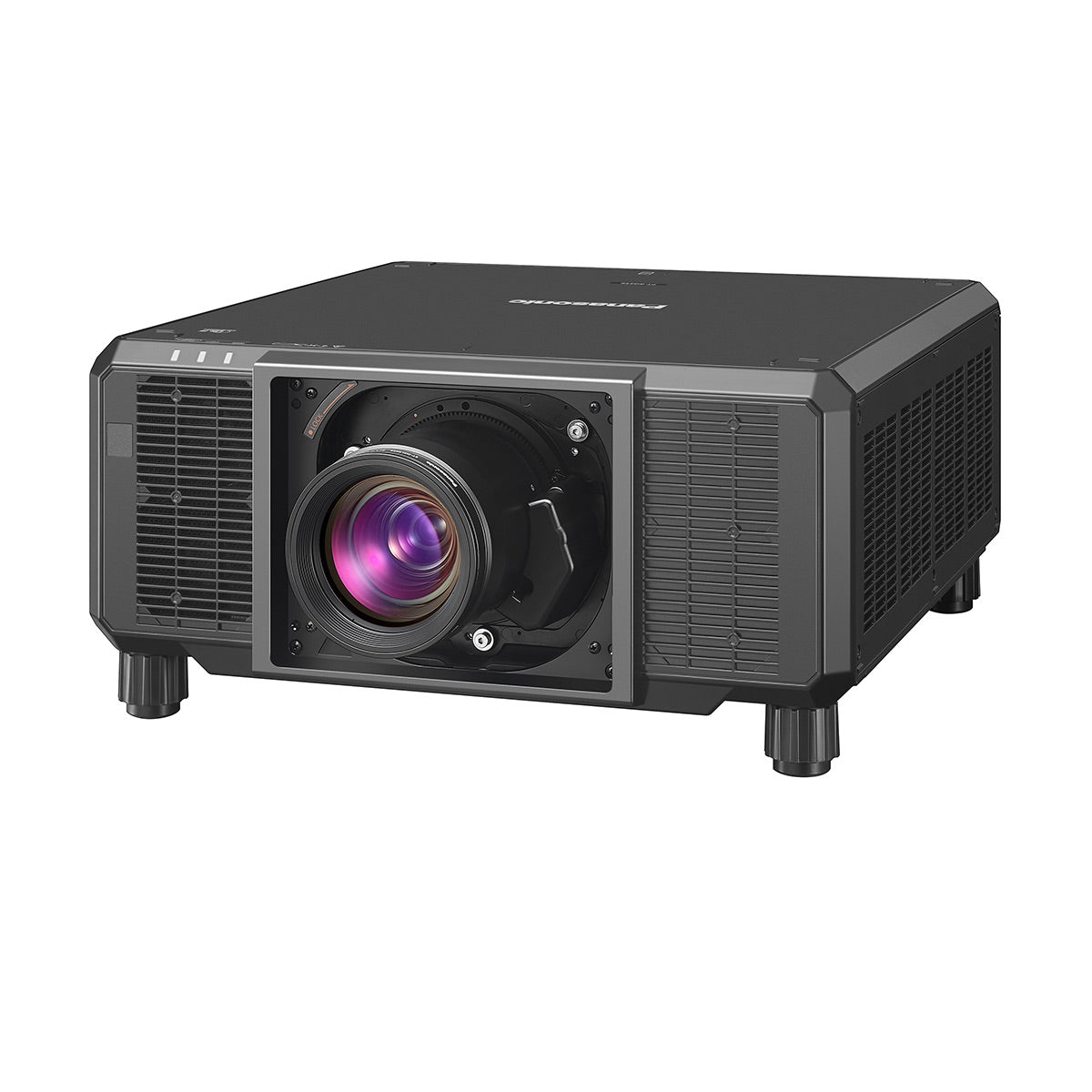 Panasonic PT-RQ25KU - 3-Chip DLP 4K Laser Projector (no lens), slant left
