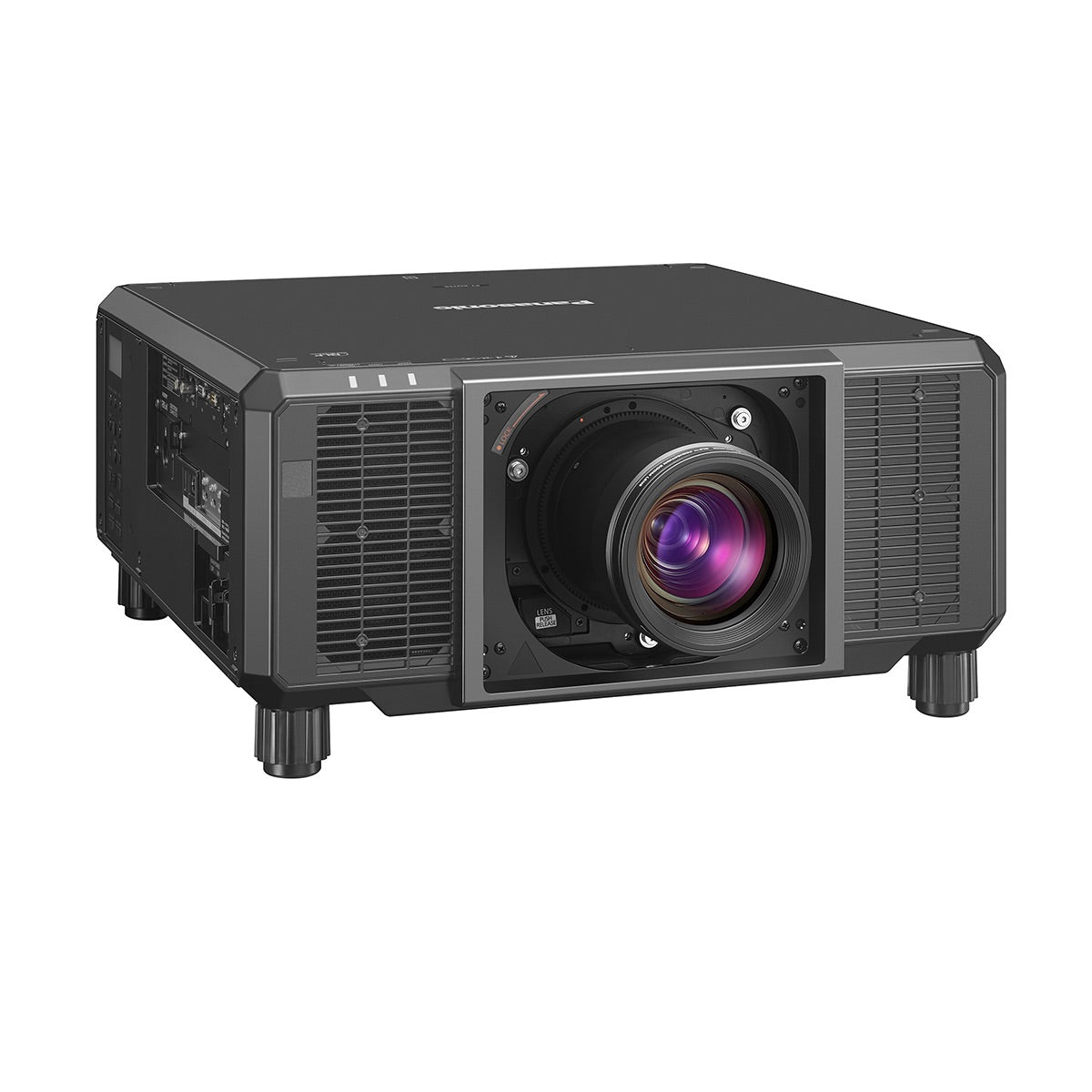 Panasonic PT-RQ25KU - 3-Chip DLP 4K Laser Projector (no lens), slant right