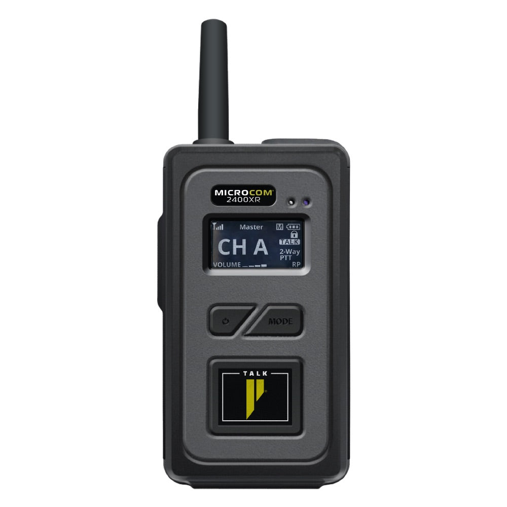 Pliant Technologies MicroCom 2400XR 2.4GHz 2-Channel Extended Range Wireless Beltpack