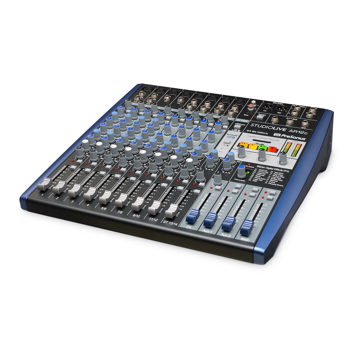 PreSonus StudioLive AR12c - 14-channel Analog USB-C Mixer with Effects, left