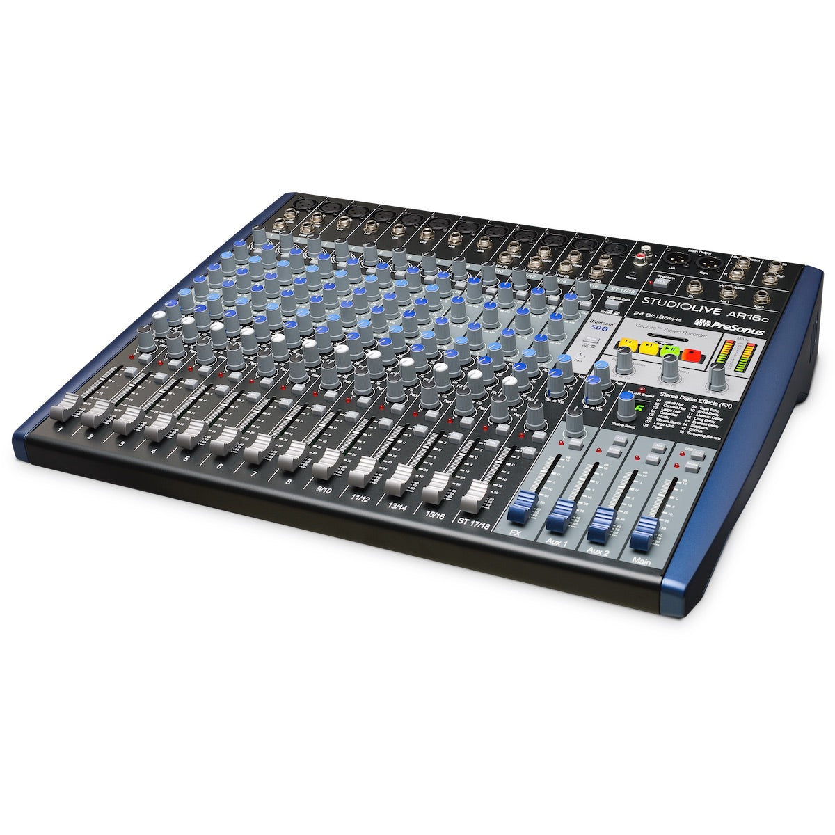 PreSonus StudioLive AR16c - 18-channel Analog USB-C Mixer with Effects, left