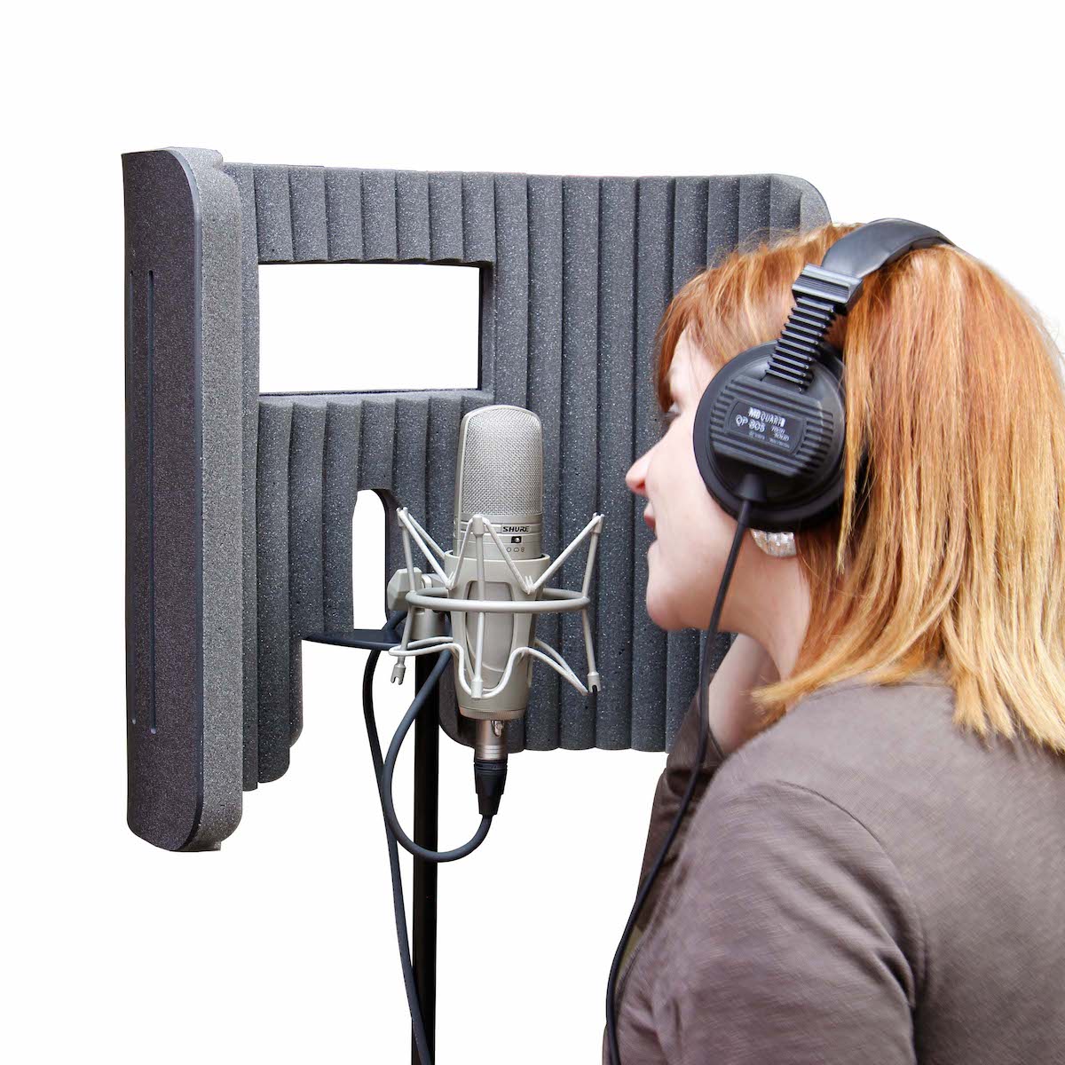 Primacoustic VoxGuard VU - Nearfield Absorber Mic Shield, Stand Mount