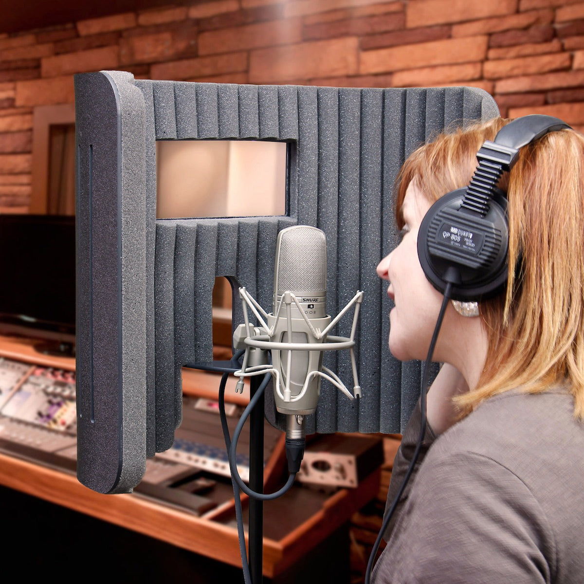 Primacoustic VoxGuard VU - Nearfield Absorber Mic Shield, Stand Mount