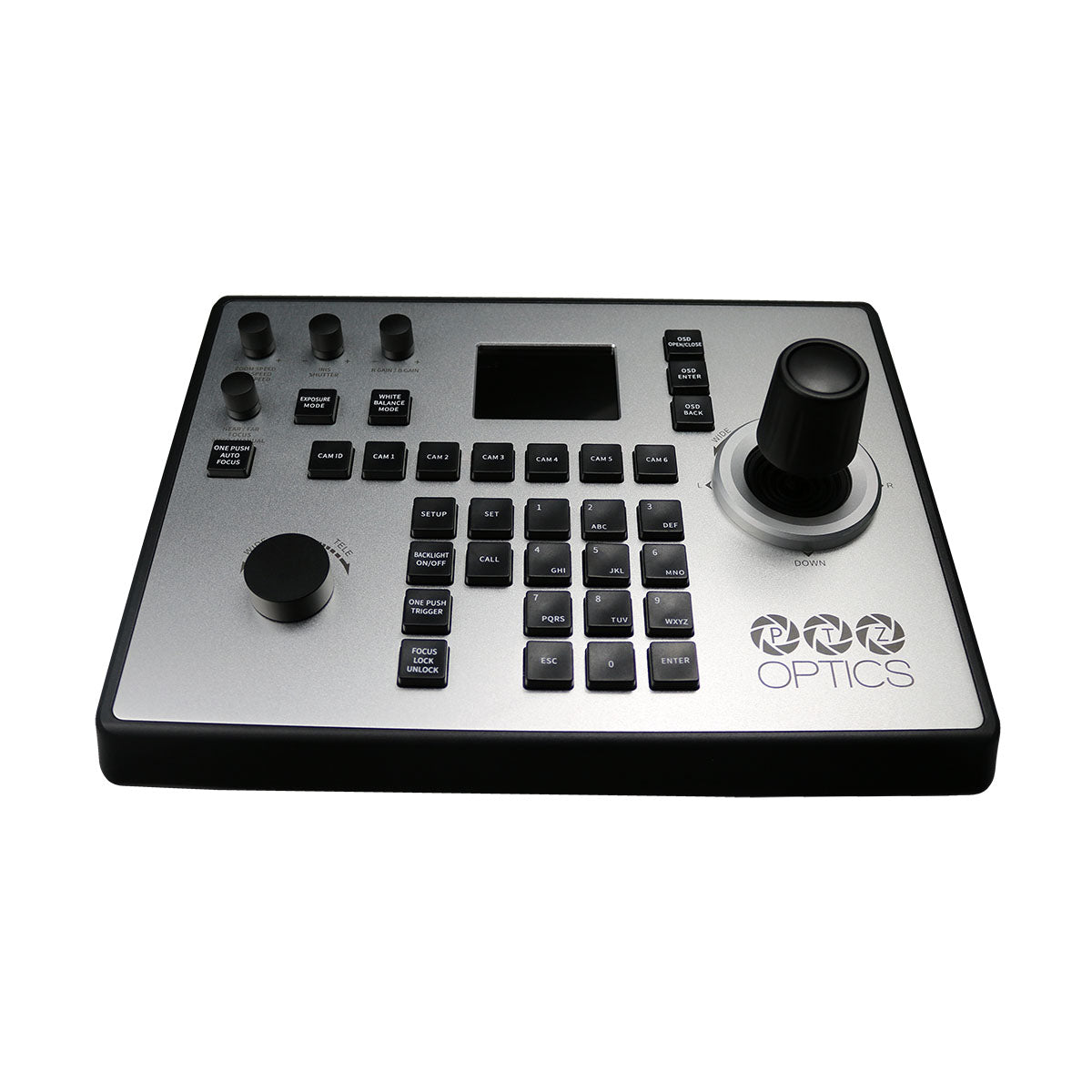 PTZOptics PT-JOY-G4 - Network or Serial PTZ Camera Controller, front
