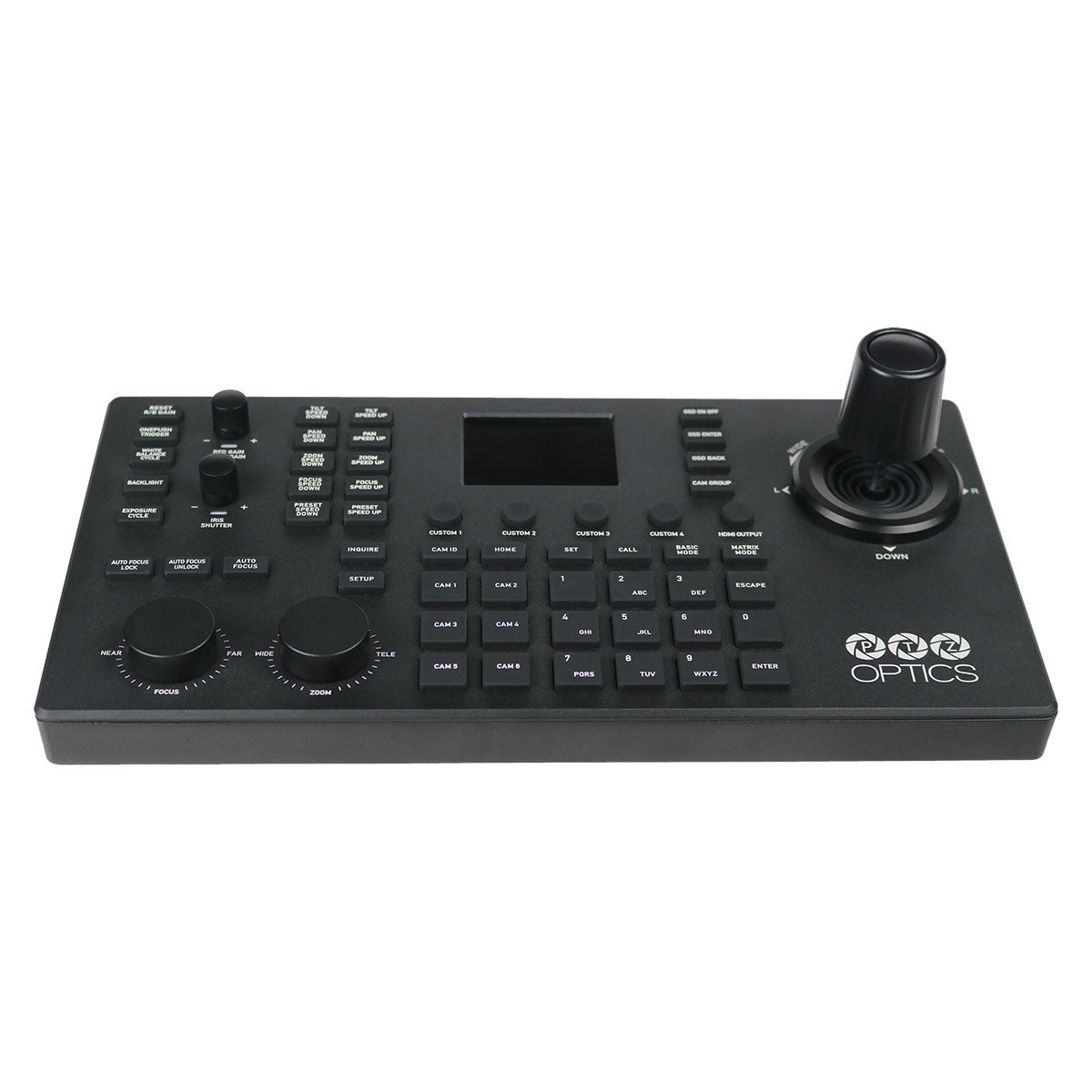 PTZOptics PT-SUPERJOY-G1 - Network and Serial PTZ Camera Controller, front