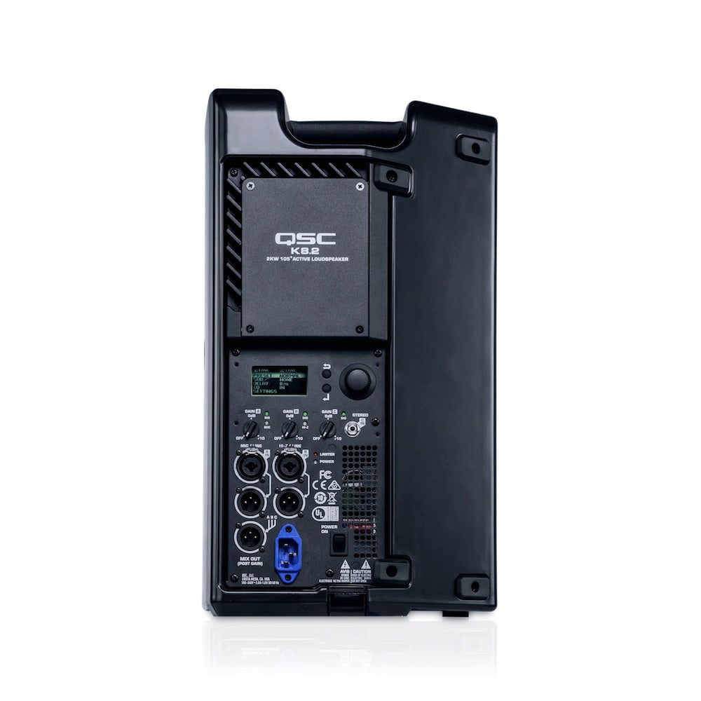 QSC K8.2 Active 8-inch Loudspeaker, back