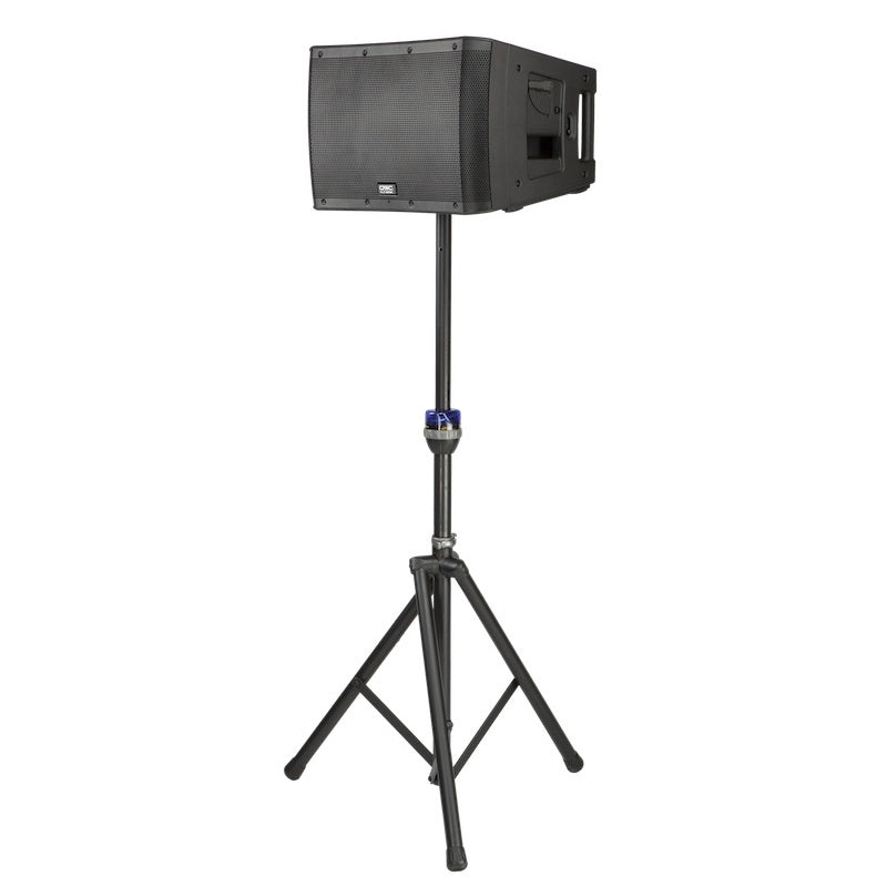 QSC KLA12 Active Line Array Loudspeaker, speaker stand mount