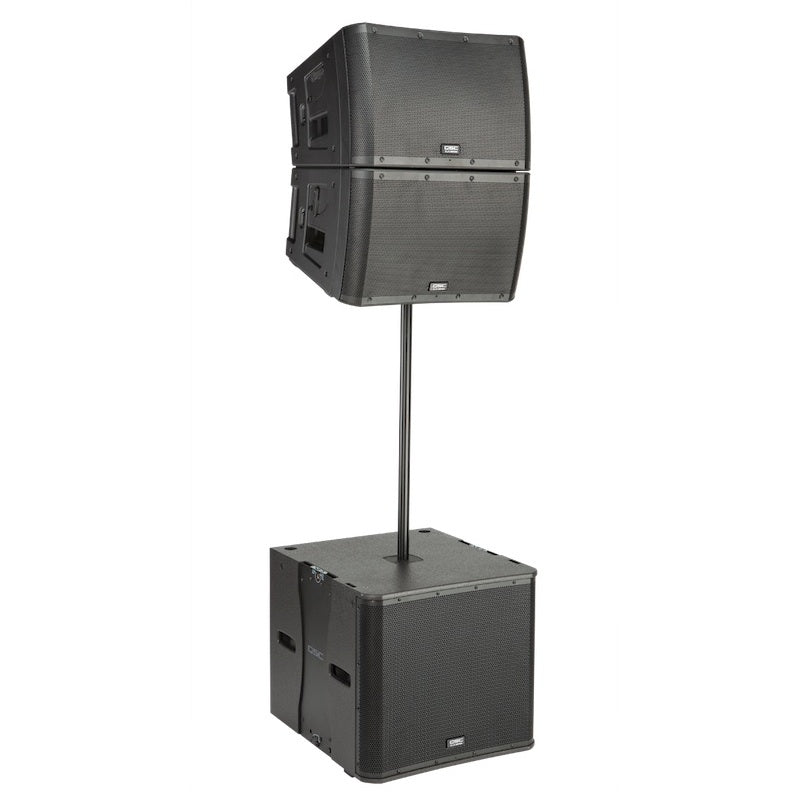 QSC KLA12 Active Line Array Loudspeaker, sub mount