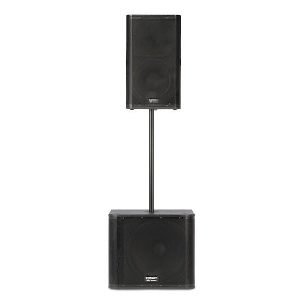 QSC KW122 Powered 12-inch 2-way Loudspeaker, sub mount
