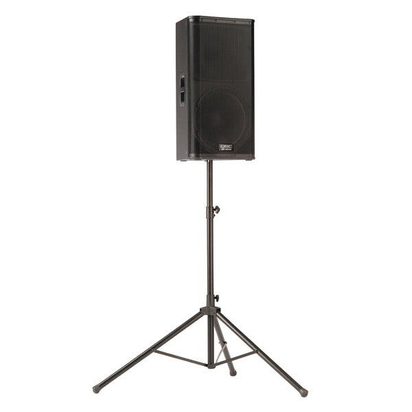 QSC KW152 Powered 15-inch 2-way Loudspeaker, speaker stand mount