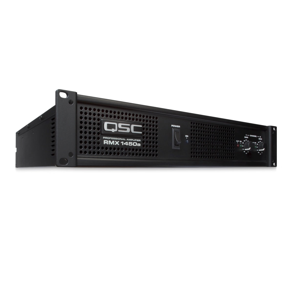 QSC RMX 1450a Two-Channel Power Amplifier, hero