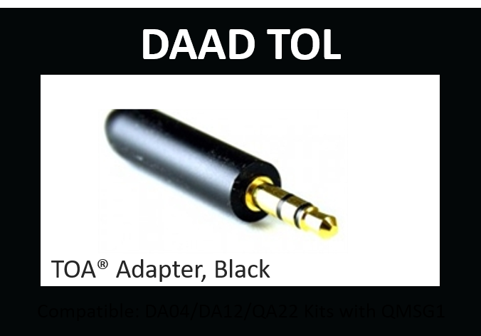 Que Audio DAAD-TOL Adapter for TOA Wireless Systems