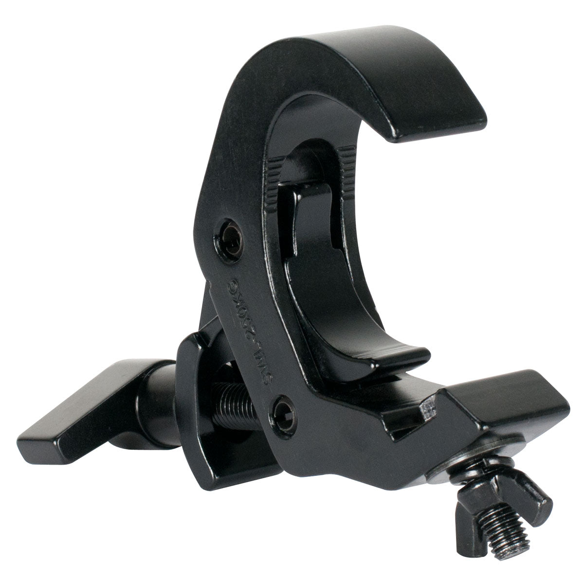 Elation Quick Rig Clamp BLK - Heavy Duty Wrap Around Low Profile Hook Style Clamp