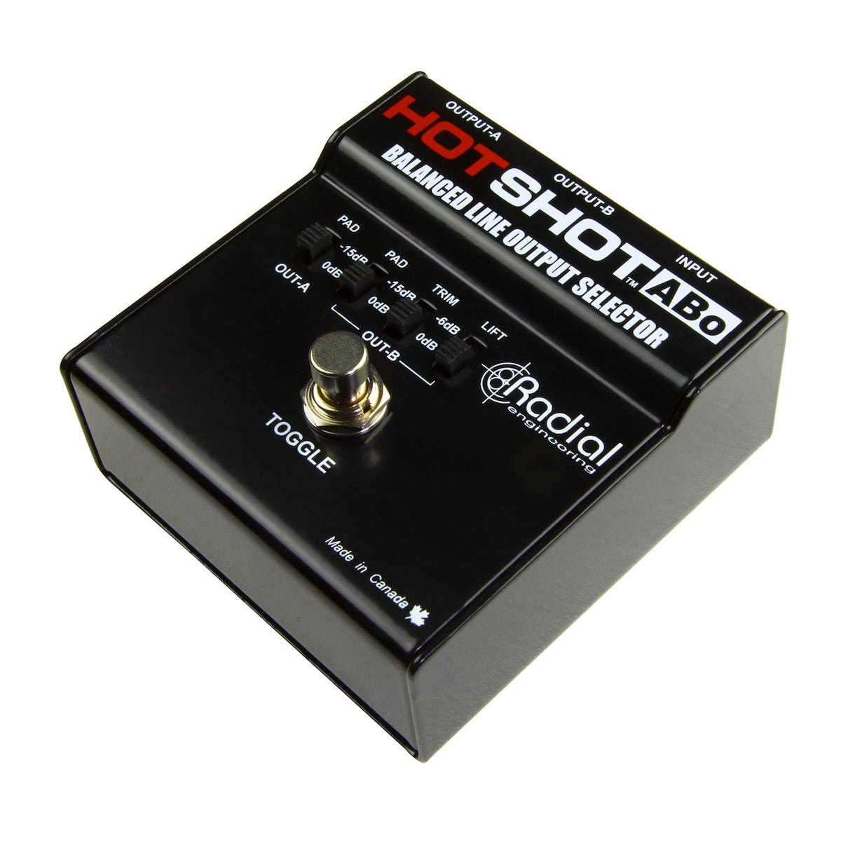 Radial HotShot ABo - Balanced Line Output Selector, right