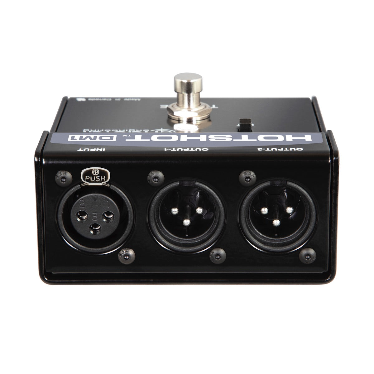 Radial HotShot DM-1 - Dynamic Microphone Switcher, back