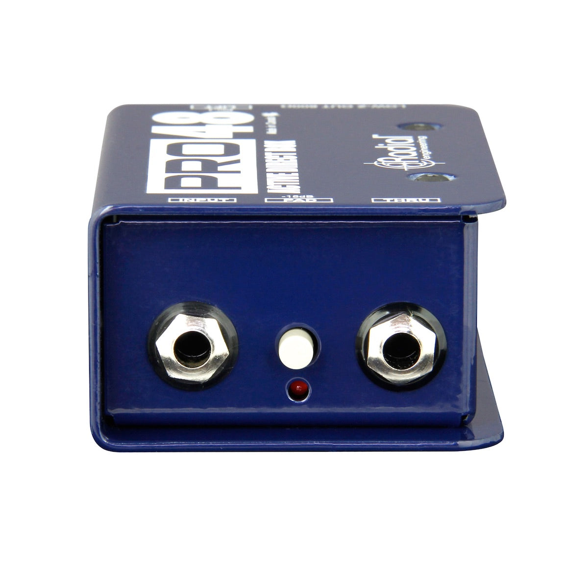 Radial Pro48 - 48V Phantom Powered Active Direct Box, input