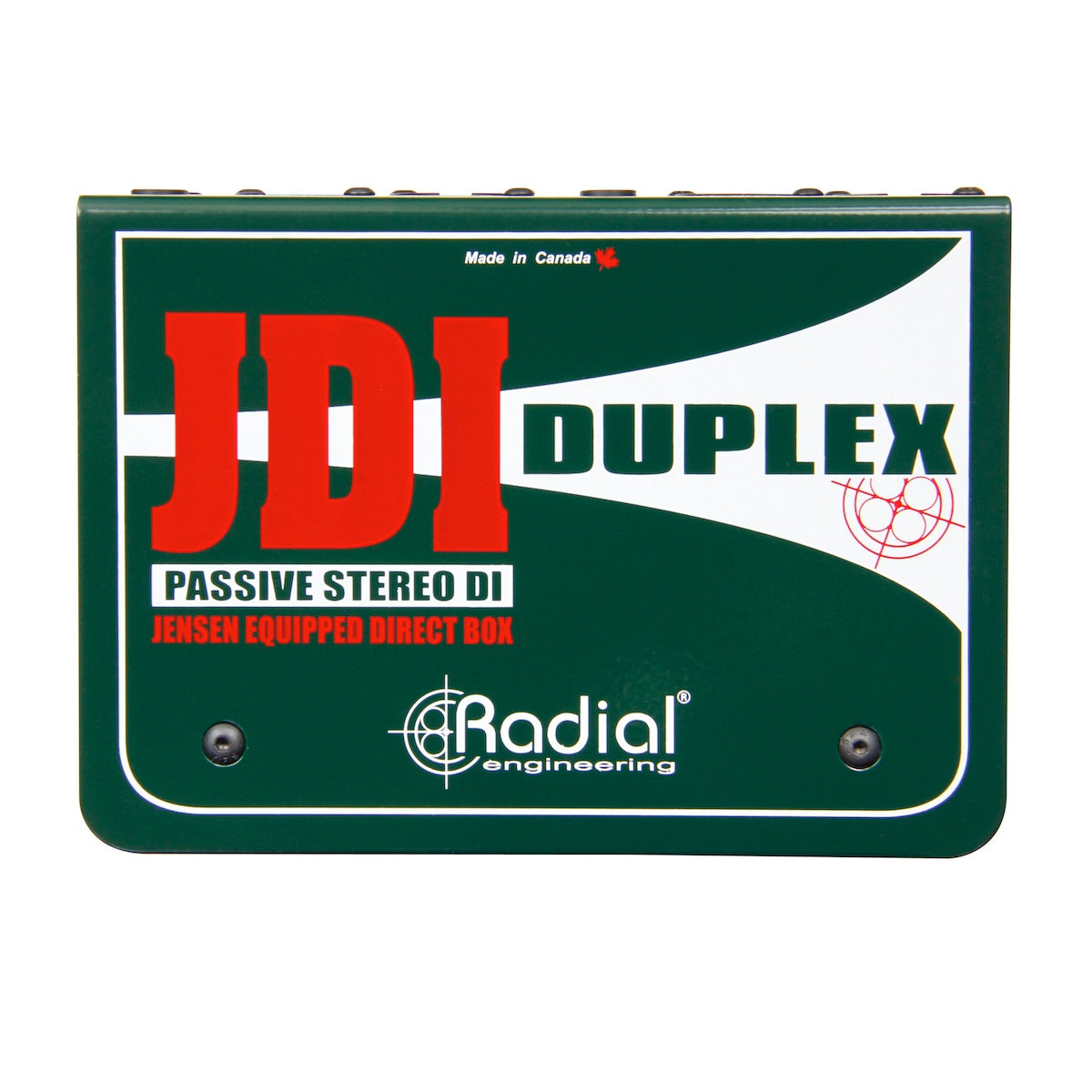 Radial JDI Duplex - Stereo Passive Direct Box, top