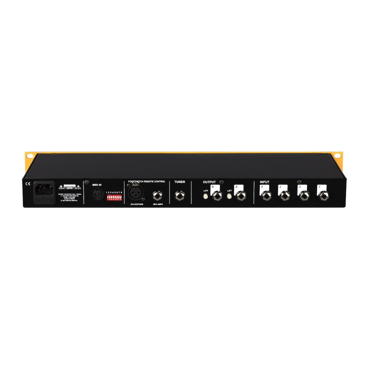 Radial JX42 V2 - Guitar and Amplifier Switcher, back
