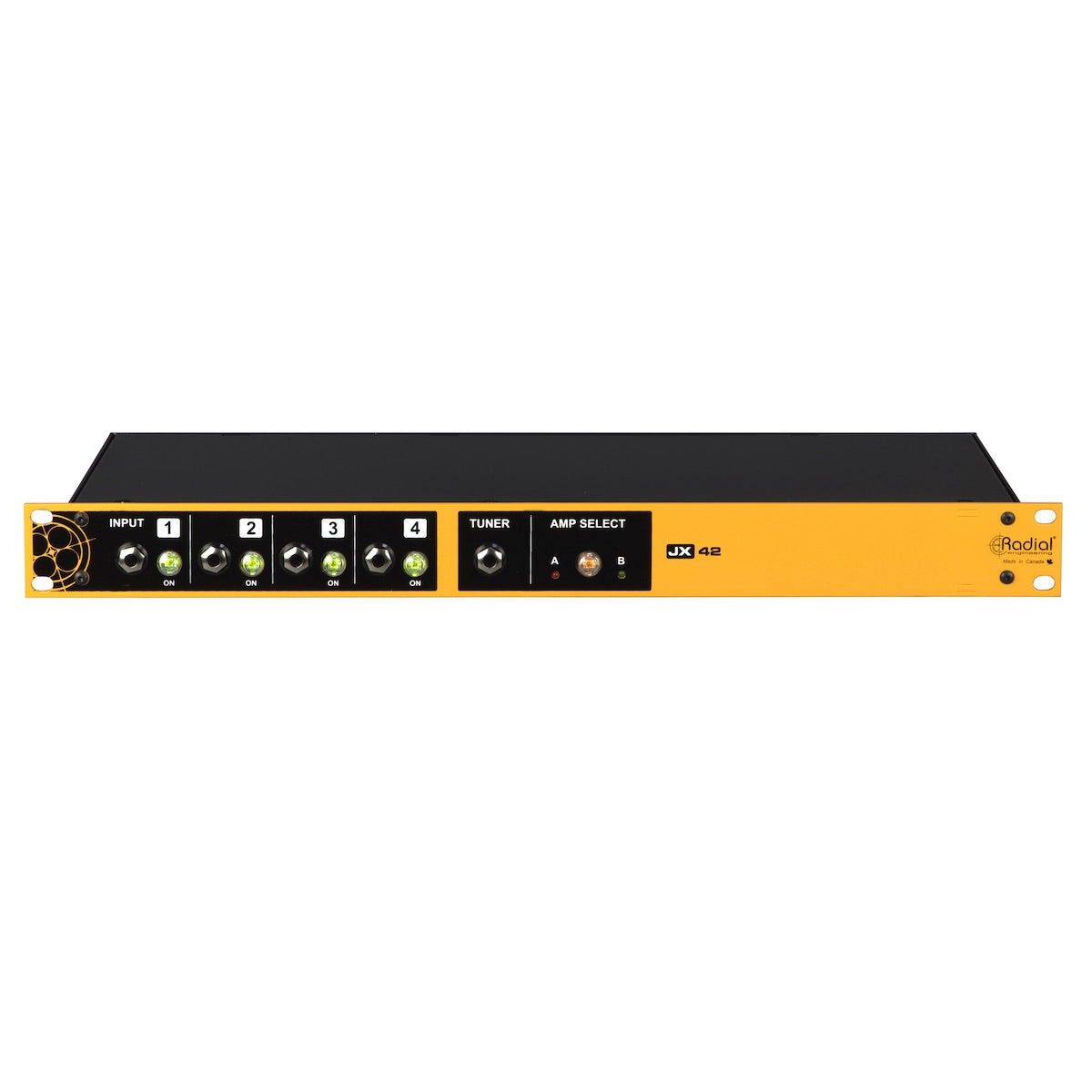 Radial JX42 V2 - Guitar and Amplifier Switcher, front