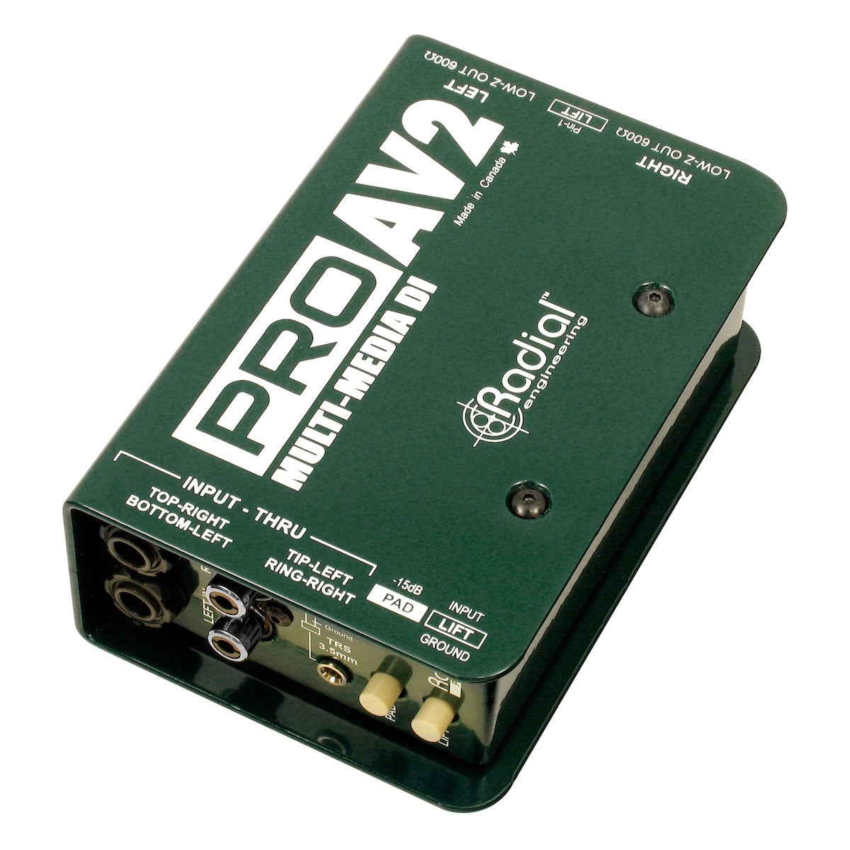 Radial ProAV2 - Multimedia Passive Direct Box