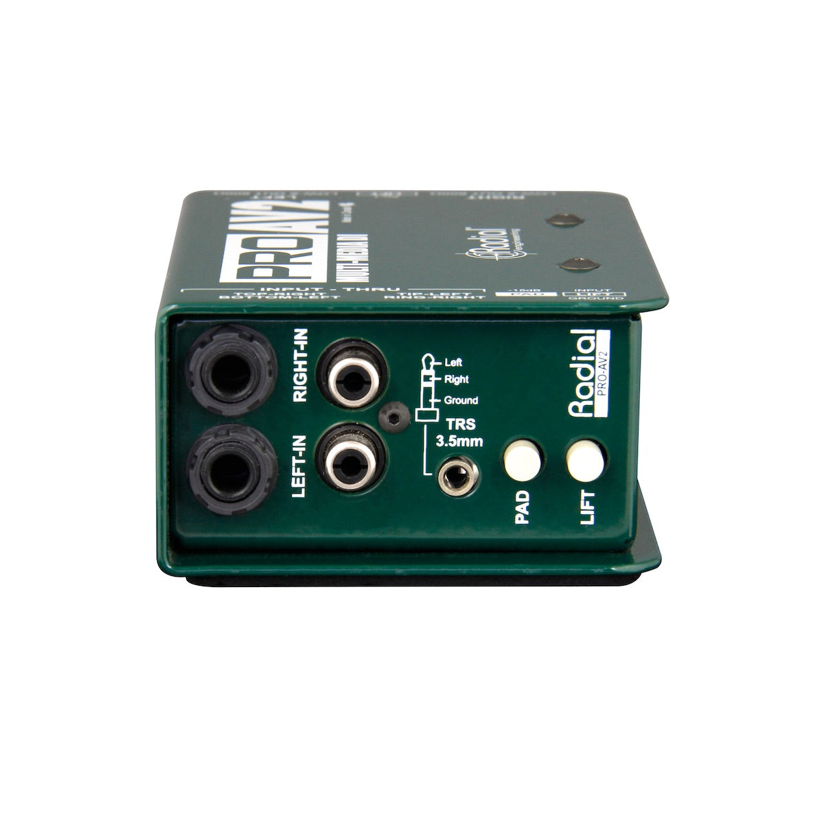 Radial ProAV2 - Multimedia Passive Direct Box, front