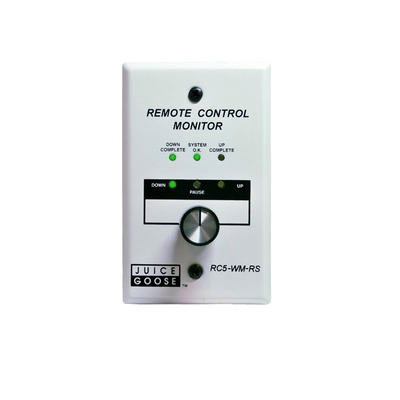 Juice Goose RC5-5WM-RS - Wall Mount Remote Control Monitor, Rotary Switch, front